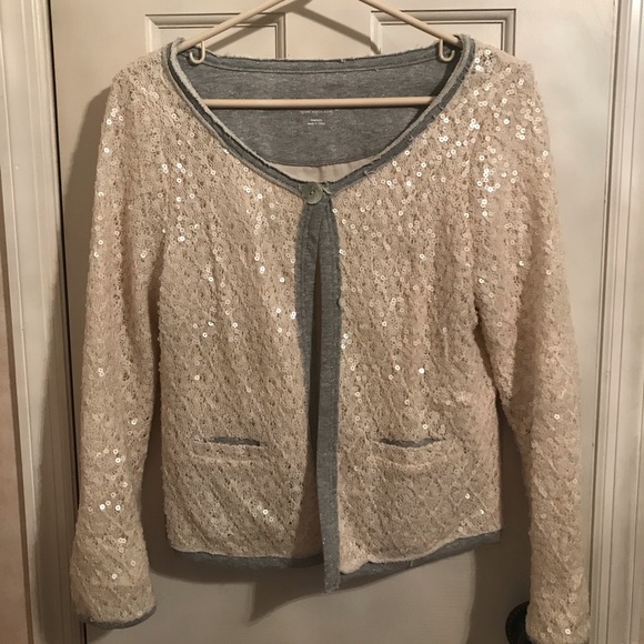 Beautiful Soft Surroundings Sequined Jacket - Picture 1 of 7